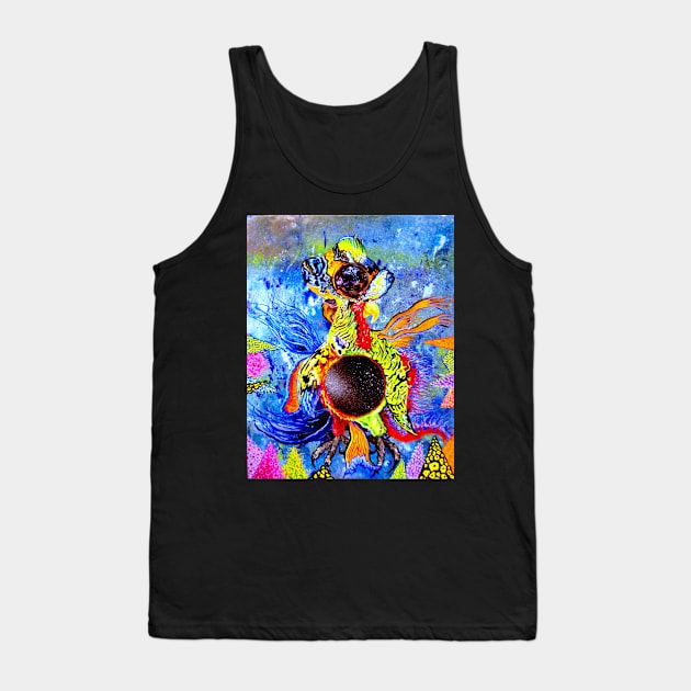 Ocean Ghosts fig C Tank Top by Jacob Wayne Bryner 